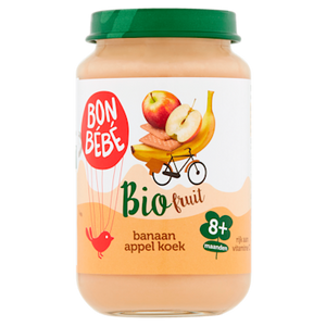 Bon Bebe BIO 8m04 Banana-apple-cake