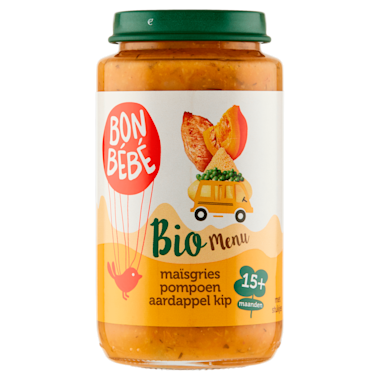 Bon Bebe BIO M1515 corn-pump-earth-chicken