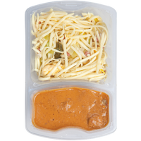 Noodles with satay ajam