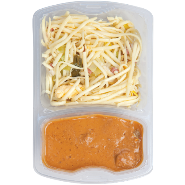 Noodles with satay ajam