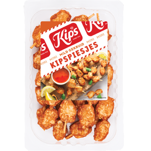 Mini chicken skewers
