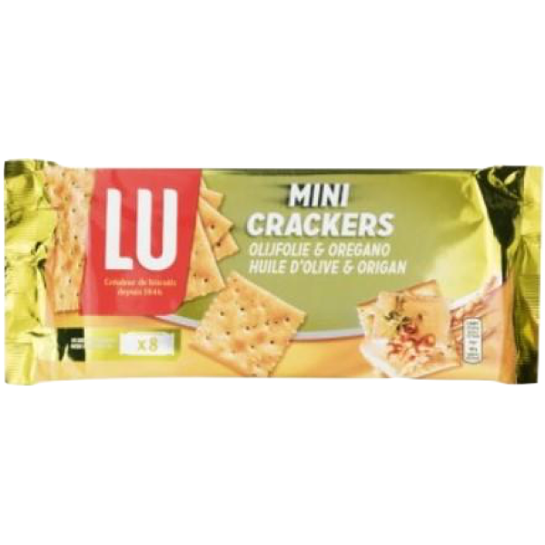 Mini crackers spicy