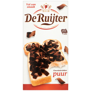 Chocolate flakes pure
