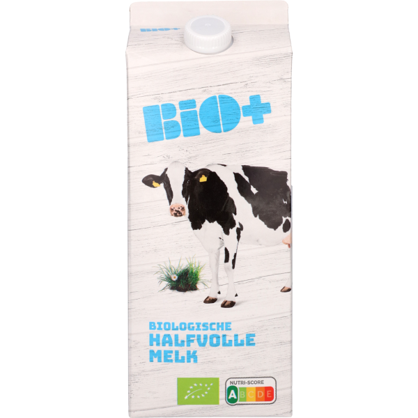 Bio+ BIO lait demi-écrémé UHT