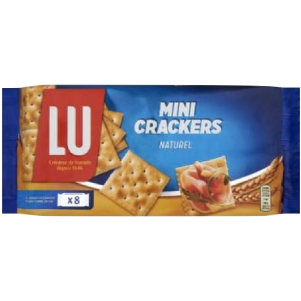 Mini crackers naturels