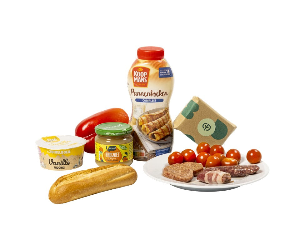 Table Grill kids pakket (14,99 p.p.)