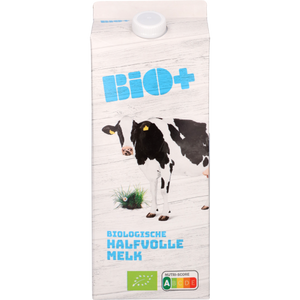 Bio+	BIO melk Halfvol UHT