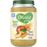 ( 8 mnd.) Perzik appel koek