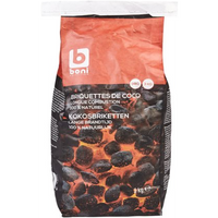 Kokos briketten