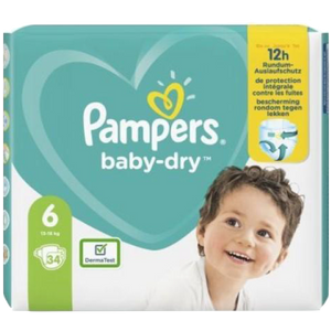 Baby-dry maat 6