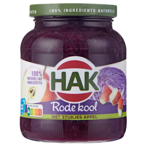 Rode kool met appel