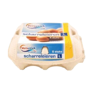 Scharreleieren L doosje van 6 stuks