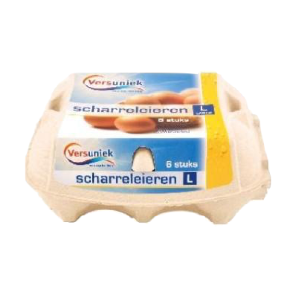 Scharreleieren L doosje van 6 stuks