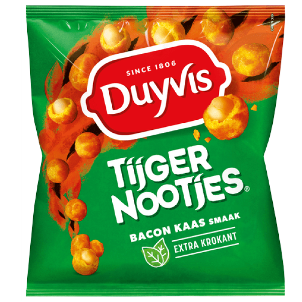 Tijgernootjes bacon-kaas