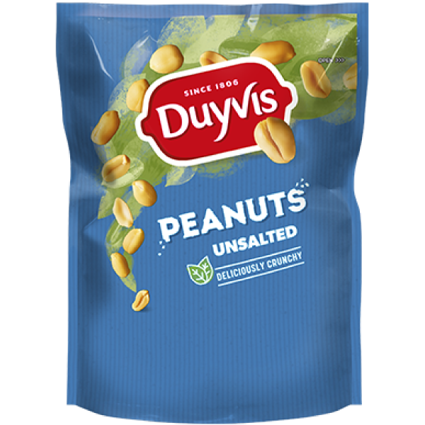 Unsalted peanuts