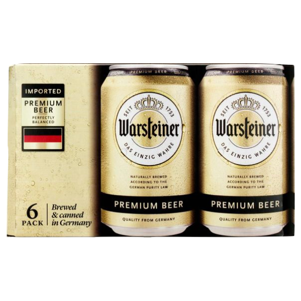 Warsteiner 6-pack